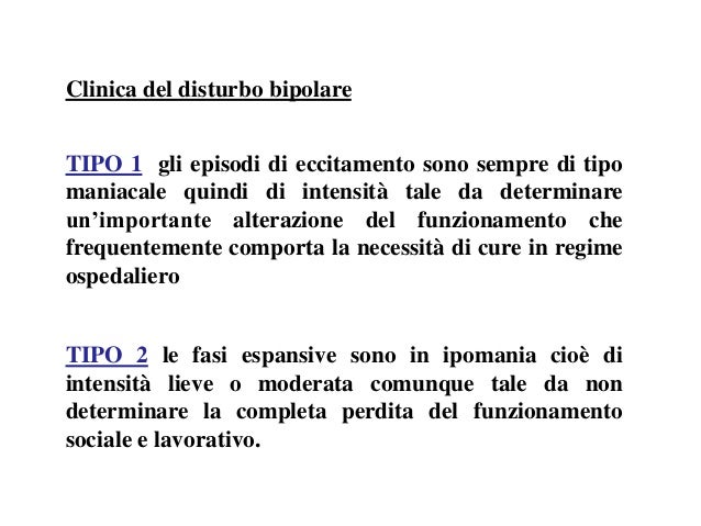 bipolarismo lieve bipolarismo lieve